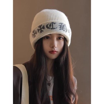 COCO jocelyn法國[設計師聯名款]高顏值百搭保暖羊絨針織毛線帽女