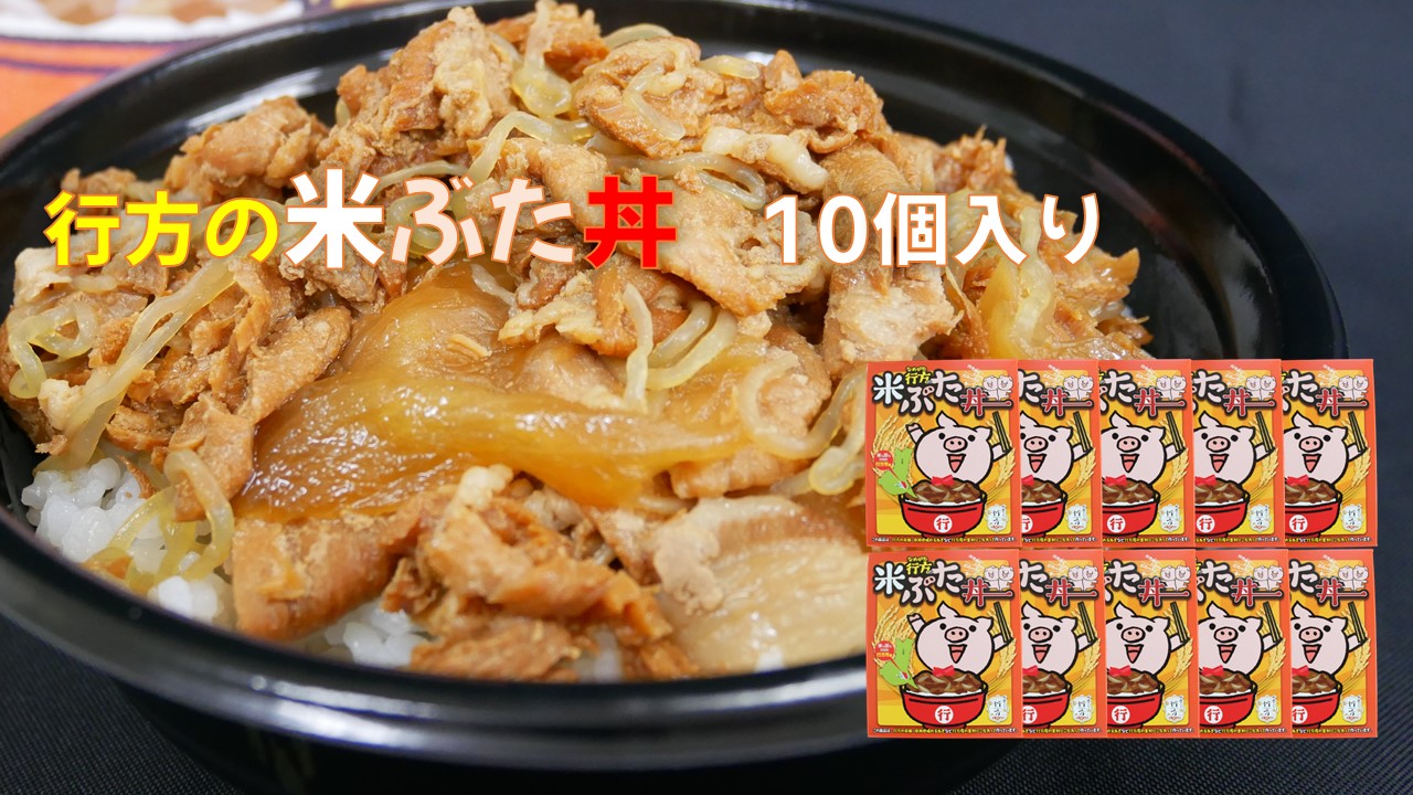 CU-17 行方の米ぶた丼　10個