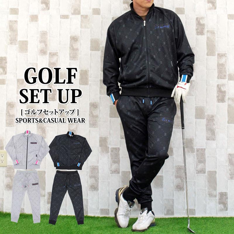 ジーフォア ゴルフ ウェア メンズ セットアップ ジャケット パンツ 2点セット 新品ジーフォアG/FOREゴルフメンズセットアップ ジャケット