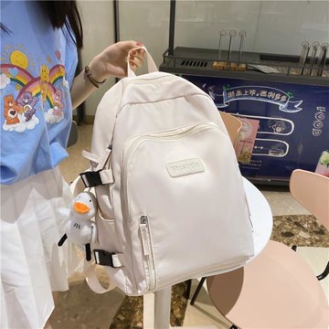 森系雙肩包學生大容量雙肩可愛少女日系防潑水休閑初中生高中生