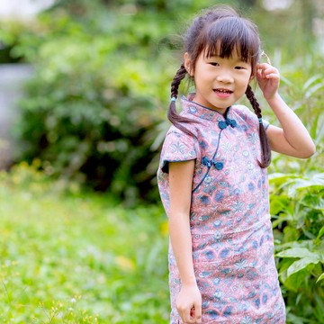 兒童旗袍 古風 冬季款 年年有魚