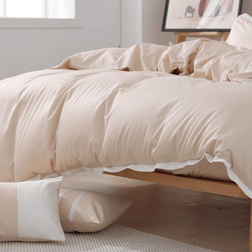 好關係 HAOKUANXI | 香草奶棕-純境長纖棉被套