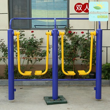 【雙人健身優選】漫步機 健身器材 戶外器材 小區器材 廣場器材 公園器材 體育路徑 新國標認證 社區廣場優選 雙人同時鍛鍊
