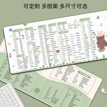 ✨免運可開發票#創意滑鼠墊加大 鼠標墊超大 辦公桌墊 電腦桌墊 滑鼠桌墊 鼠墊 防滑 防水桌墊 鎖邊 桌墊滑鼠墊 超大滑