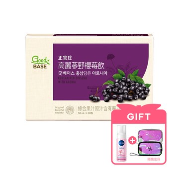 高麗蔘野櫻莓飲 30入(效期:2026/12後)