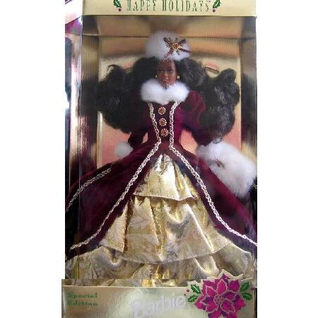 1996 African American Happy Holidays Barbie