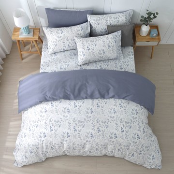 鴻宇 HongYew - 雙人加大床包枕套組 100%精梳棉 純棉-瑞塔