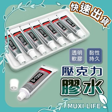🍃 壓克力膠水｜萬能膠 DIY手工膠 塑膠紙類布質金屬黏貼 模型膠水 3ml迷你膠 DIY壓克力黏膠