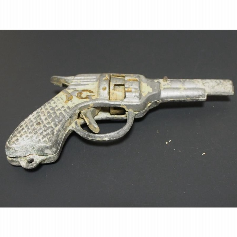 【昭和レトロ】拳銃　ピストル　トミーガン　鉄腕アトム 昭和レトロ❗鉄腕アトム ブリキ光線銃(絶版/中古/日本製) - メルカリ