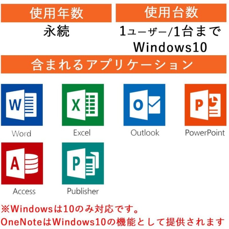 Microsoft office Professional Plus 2019 プロダクトキー/PC2台