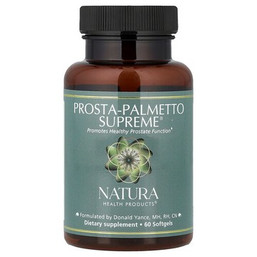 Natura Health Products, Prosta-Palmetto Supreme®，60 粒軟膠囊