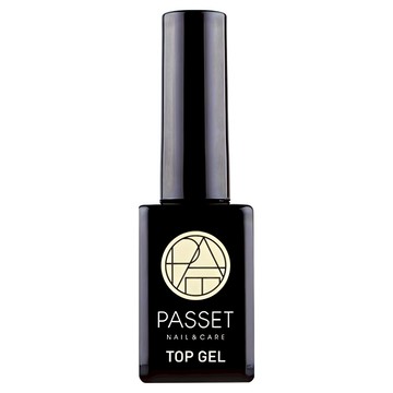 PASSET 美甲亮澤上層膠  1個  10ml  透明