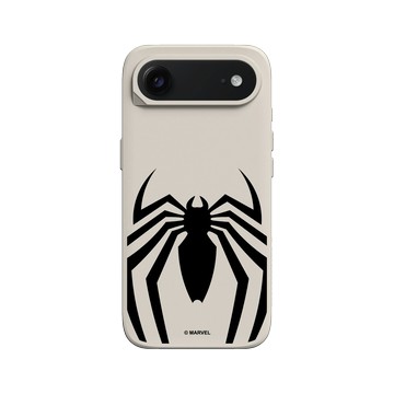 iPhone Air SolidX 貝殼灰 - 迪士尼-漫威 Marvel - 蜘蛛人-黑色標誌