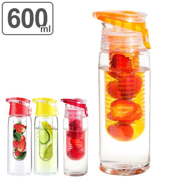 水筒 マグボトル クリアボトル 600ml ウォーターボトル ボトル フルーツ 食洗機対応 フレーバーウォーター おすすめ 通販 Lineポイント最大0 5 Get Lineショッピング