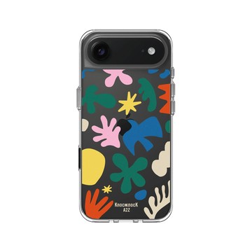 iPhone Air Clear Case（相機按鈕） 透明 - Knock Knock A2Z - 彩虹派對