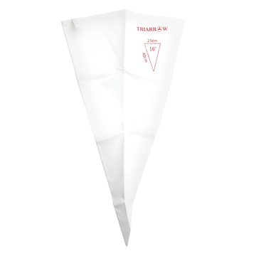 TRIARROW 三箭牌 防滑加強擠花袋  白色  2個