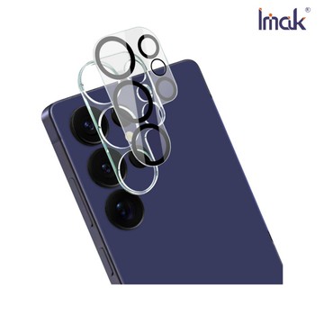 Imak 艾美克 SAMSUNG 三星 Galaxy S25 Ultra S25U 鏡頭玻璃貼(一體式)(黑圈版) 奈米吸附 鏡頭貼 鏡頭保護貼 鏡頭膜