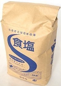Salt business center sodium chloride (Kanto the salt industry) 5kg x4 pieces