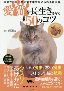 愛猫を長生きさせる50のコツ 大好きな愛猫が元気で幸せにいられる育て方 野矢雅彦