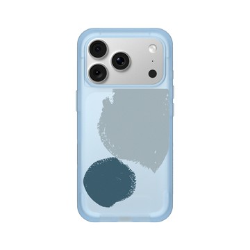 iPhone 18 Pro SolidX 晴空藍 - Blob / 一團一團 - 蔚藍海沫
