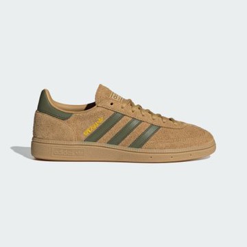 Adidas 愛迪達 Handball Spezial [JQ8298] 男 運動休閒鞋 德訓鞋 滑板鞋 舒適 卡其 綠