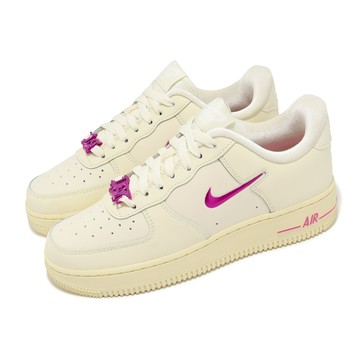 [ACS] Nike 休閒鞋 Wmns Air Force 1 07 SE 女鞋 米白 桃紅 AF1 Just Do It FB8251-101