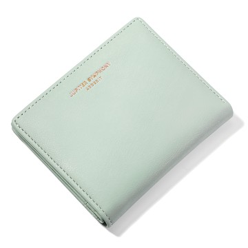 補充一下 基斯特 短夾  11 x 9.5 x 1.5 厘米  薄荷