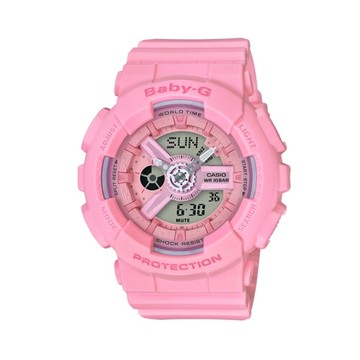 送禮首選★CASIO BABY-G/潮流尖端雙顯運動腕錶/BA-110-4A1DR  附提袋【全館滿額折價★APP下單點數4倍送】線上購買享_實體門市同步服務