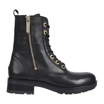 TOMMY HILFIGER ESSENTIALS BIKER BOOT 黑色女款鞋子
