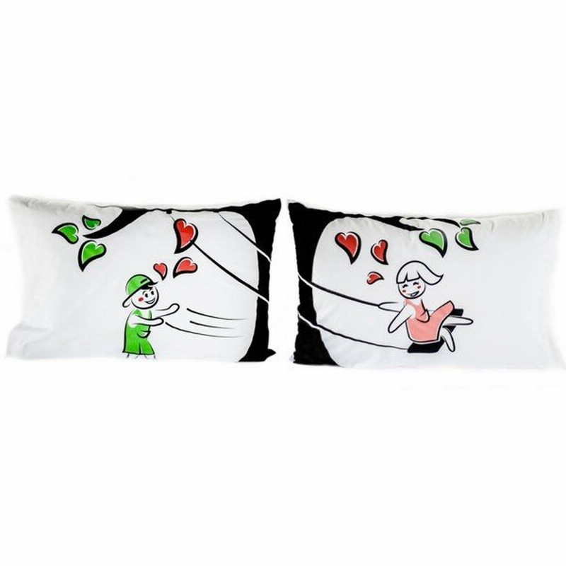 売り出し激安 ペア カップル ペア 枕カバー Tree Swing カップル お揃い 恋人 結婚祝い ペアギフト プレゼント 記念日 バレンタインデー クリスマス 売り出し最激安 Gaplogexpress Com Br