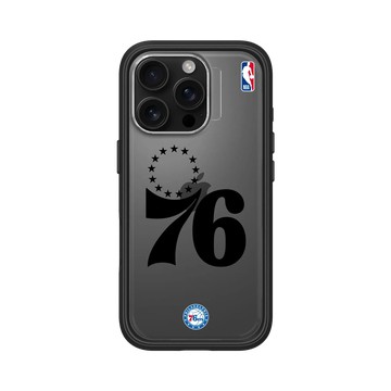 iPhone 16 Pro Mod NX 黑 - NBA - B&W-費城76人 Philadelphia 76ers B&W
