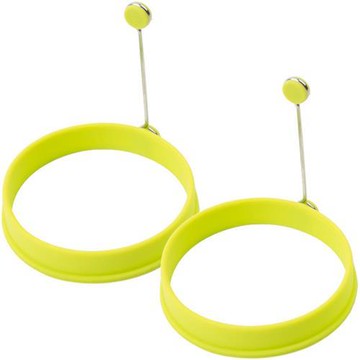 《FOXRUN》矽膠煎蛋器2入(圓)