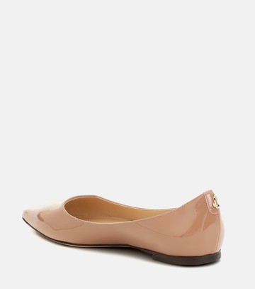 Jimmy Choo Love patent leather ballet flats