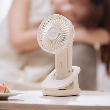TOP PICKS - 玩轉擺頭多功涼風扇-奶茶色