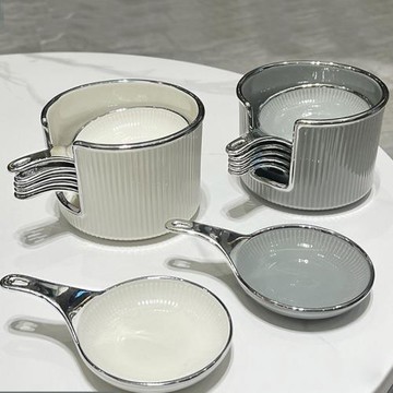 【老板娘自留款】輕奢蘸料碟收納碟子火鍋調料碟醬油碟醋碟醬料