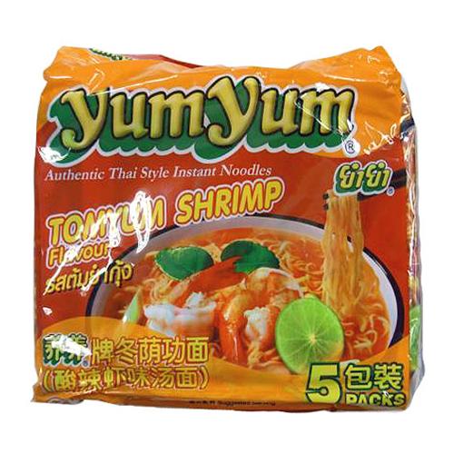 YumYum インスタントヌードル トムヤムシュリンプ味 5P×3袋
