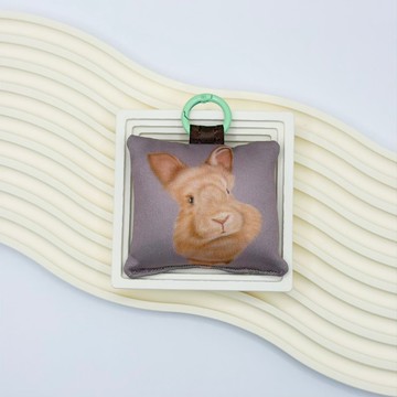 【寵寵家】包包小吊飾-饅頭