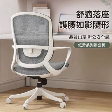 IDEA 桑特透氣減壓護腰低背電腦椅/辦公椅(會議椅  桌椅 網布椅 透氣網椅)