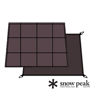 出清特價【日本 snow peak】Tuga 別墅帳地墊地布組  TP-690-1  戶外.露營.登山.帳篷