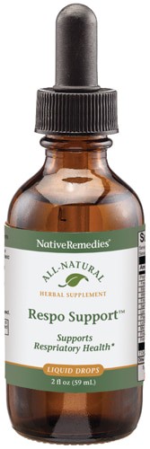 Native Remedies Respo Support for Lung Congestion 2 fl oz