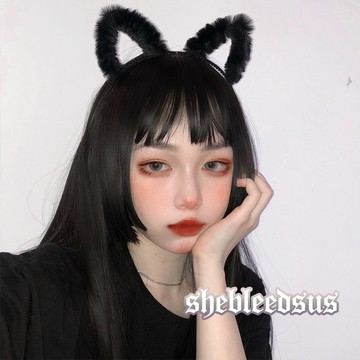 °• 𝘔𝘖𝘔𝘖𝘕𝘈 •°🫧台灣現貨🫰拍照利器 日系軟妹 貓耳 動漫 髮箍 頭飾U434