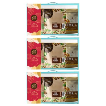 fresh grains 長青穀典 好運薑至堅果禮盒  640g  3包  1盒
