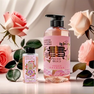 【滿件75折Up】緣滿花香洗沐組［洗髮500ml+沐浴60ml］【財神小舖】喜迎貴人好預兆，招人喜愛，人緣更加暢旺（此商品贈品即本組商品內容物）
