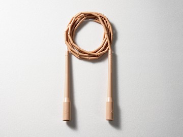 【長把節拍繩】 - 奶茶(附束口袋)  跳繩推薦 跳繩初學 新手跳繩 跳繩品牌