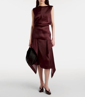 Khaite Nina midi skirt