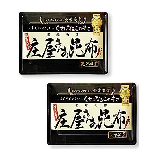 庄屋さんの昆布　唐辛子入り 300g (150ｇ2個) プラスチック容器入り