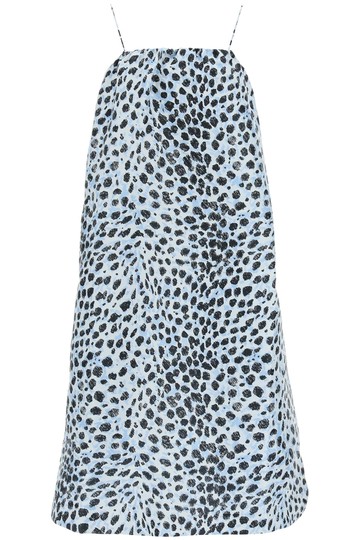 Ganni - Abito Midi In Tessuto Jacquard