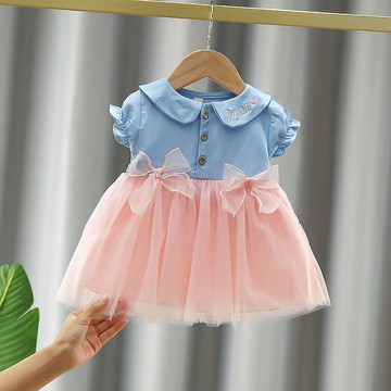 mori🎀mori女寶寶夏天小裙子夏裝嬰兒衣服女童連衣裙年夏季薄款公主