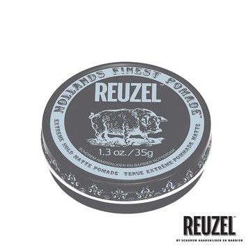REUZEL灰豬極強水泥級無光澤髮蠟35g
