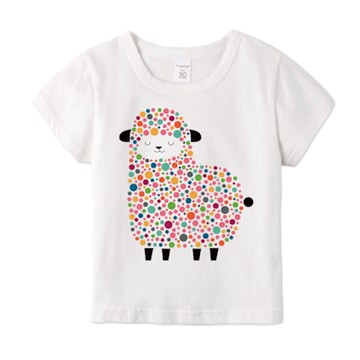 baby童衣 兒童純棉圓領T短袖印花上衣 男女童短袖夏季上衣 61108